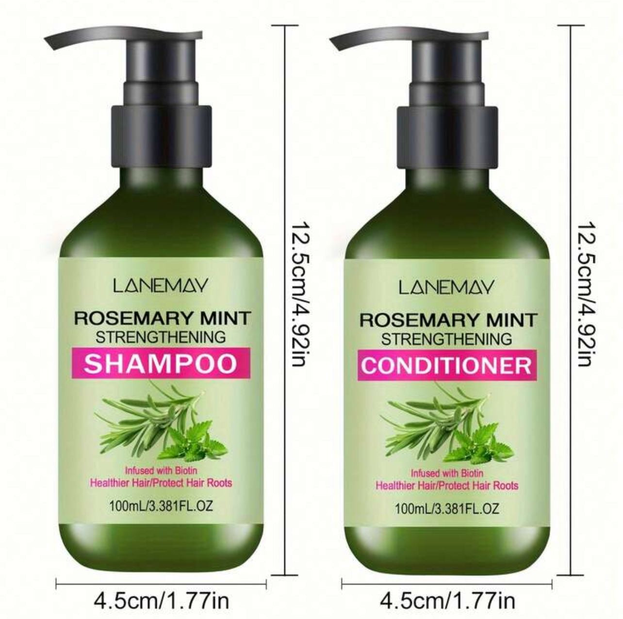 Rosemary Shampoo + Conditioner