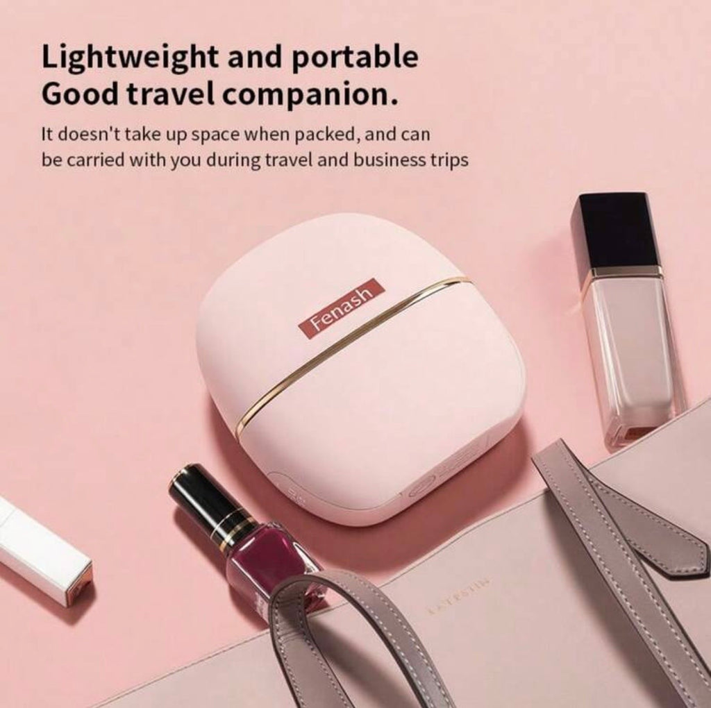 Rechargeable mini portable hair straightener
