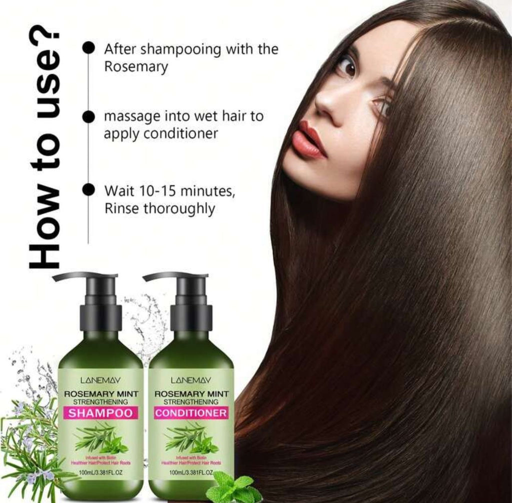 Rosemary Shampoo + Conditioner