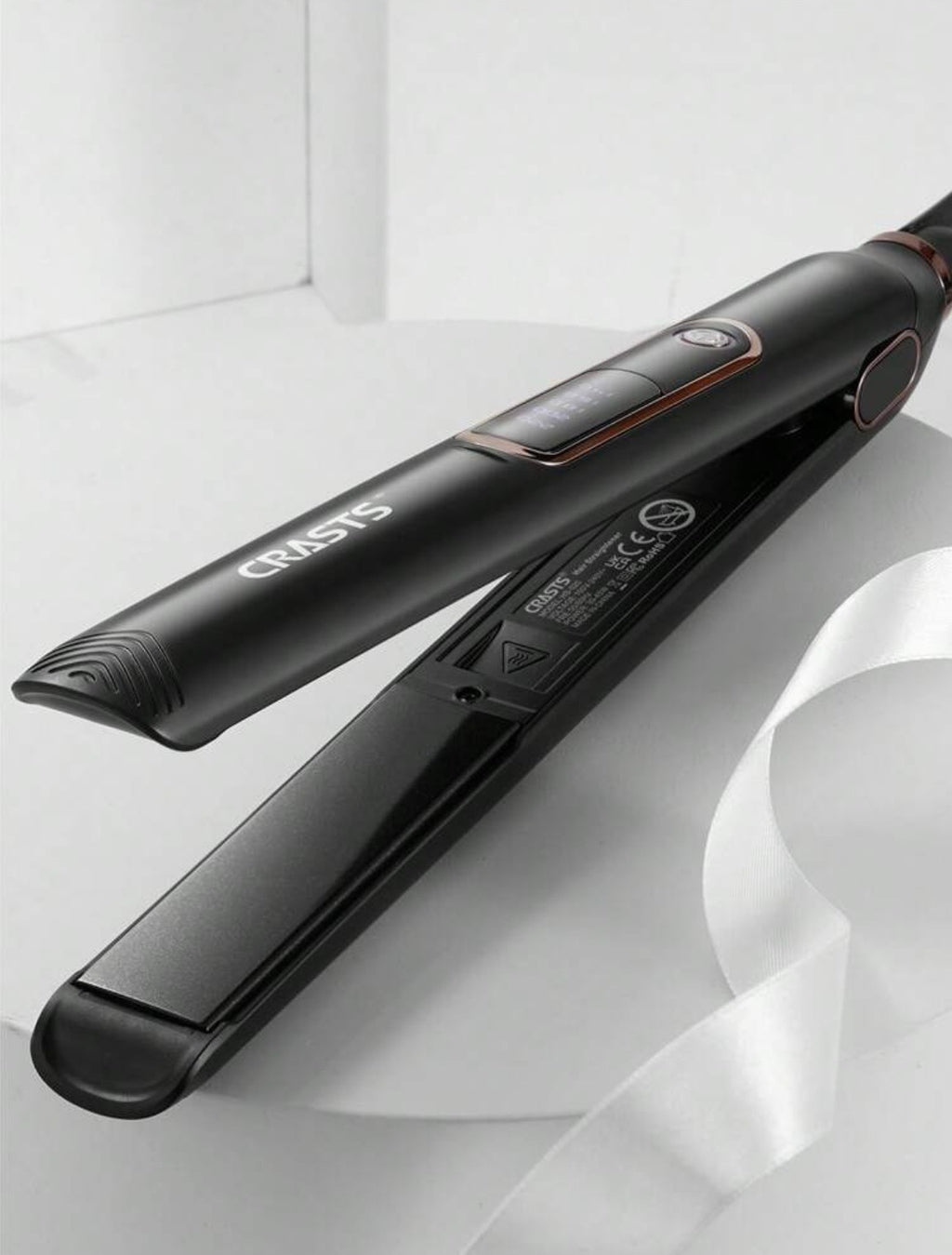CRASTS Rapid heating titanium alloy flat iron hair straightener