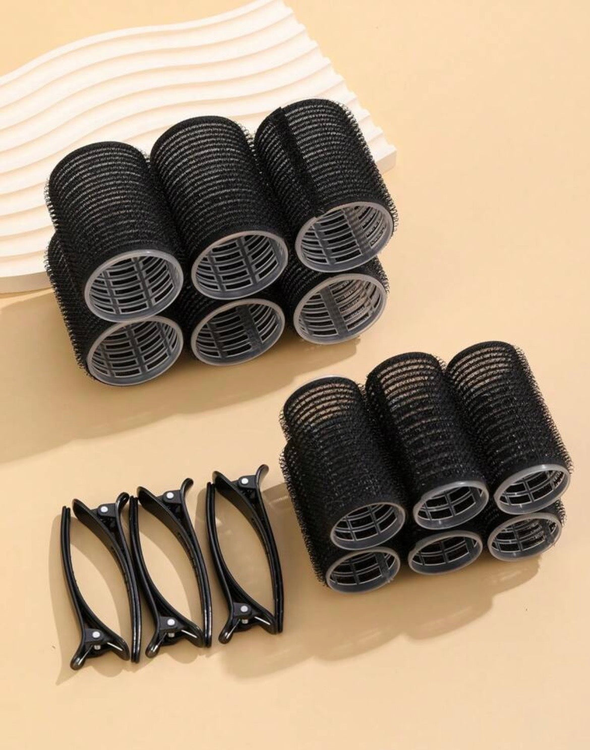 Hair Rollers With Clips