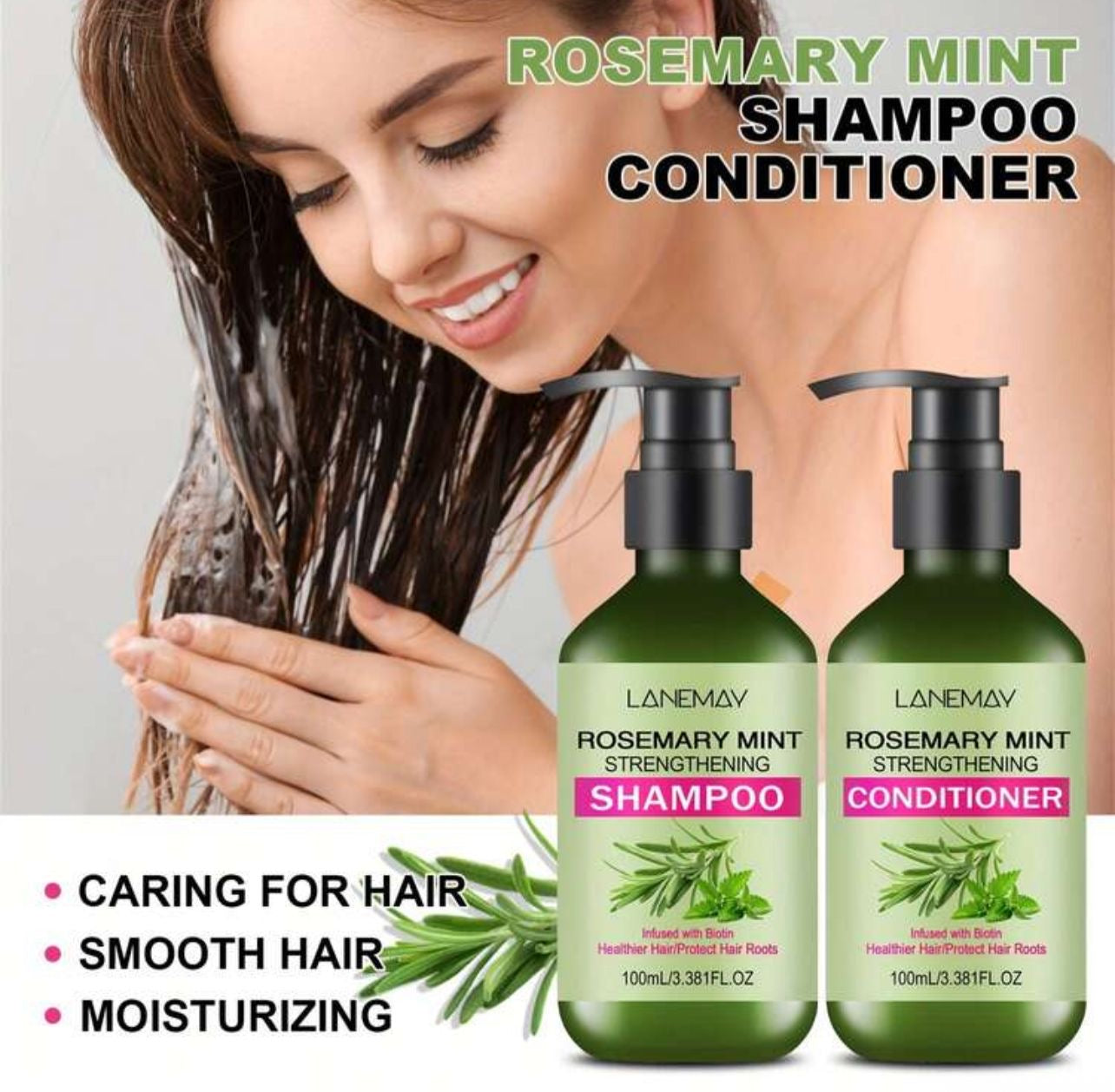 Rosemary Shampoo + Conditioner