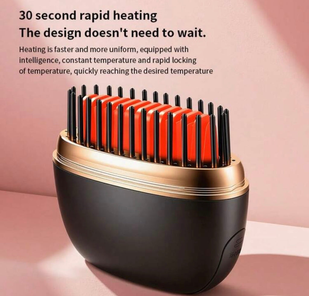 Rechargeable mini portable hair straightener