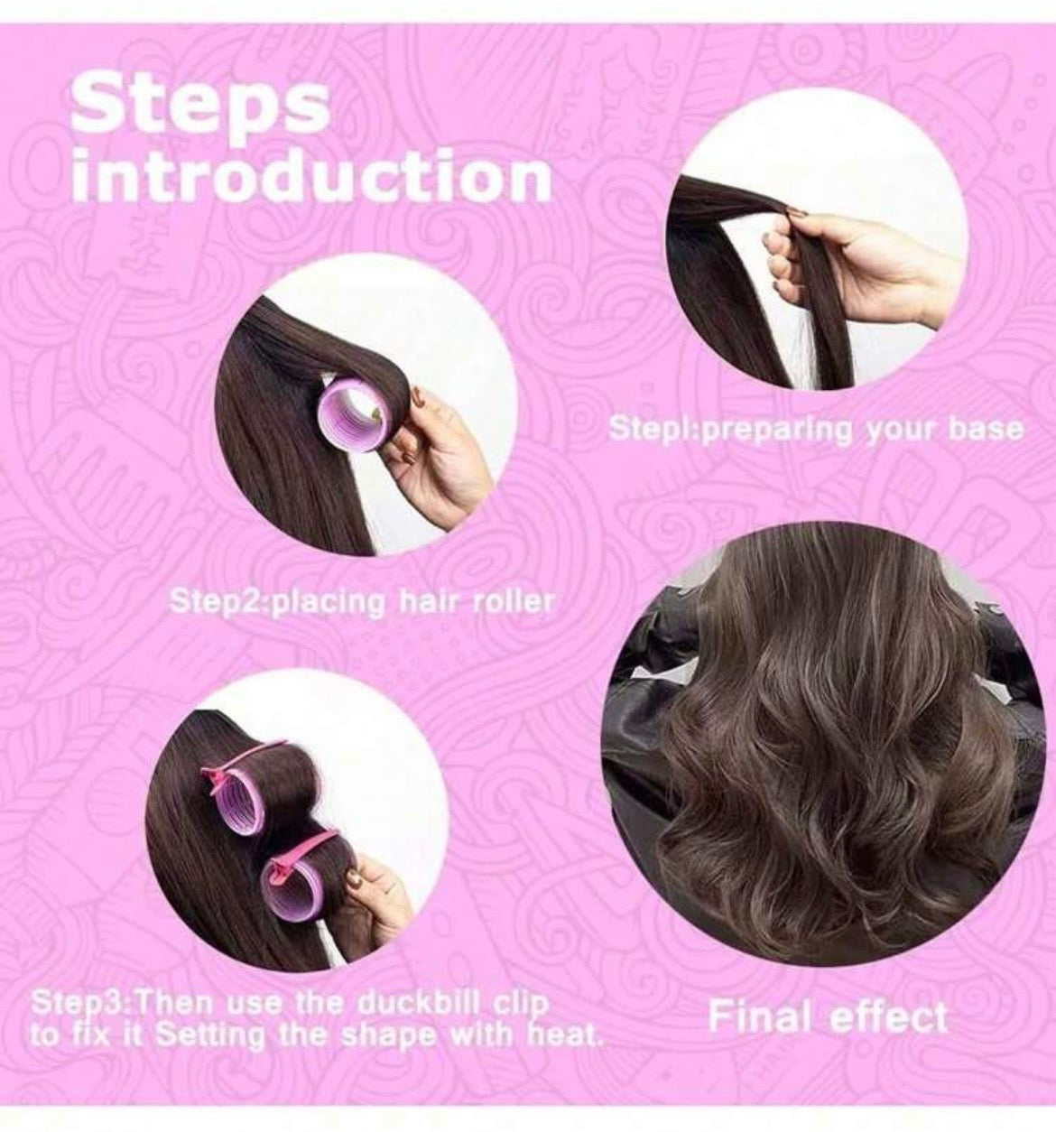 Hair Rollers With Clips