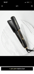 CRASTS flat iron hair straightener ,fast heating and quick LED display