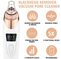 Blackhead remover and vacuum pore cleaner
