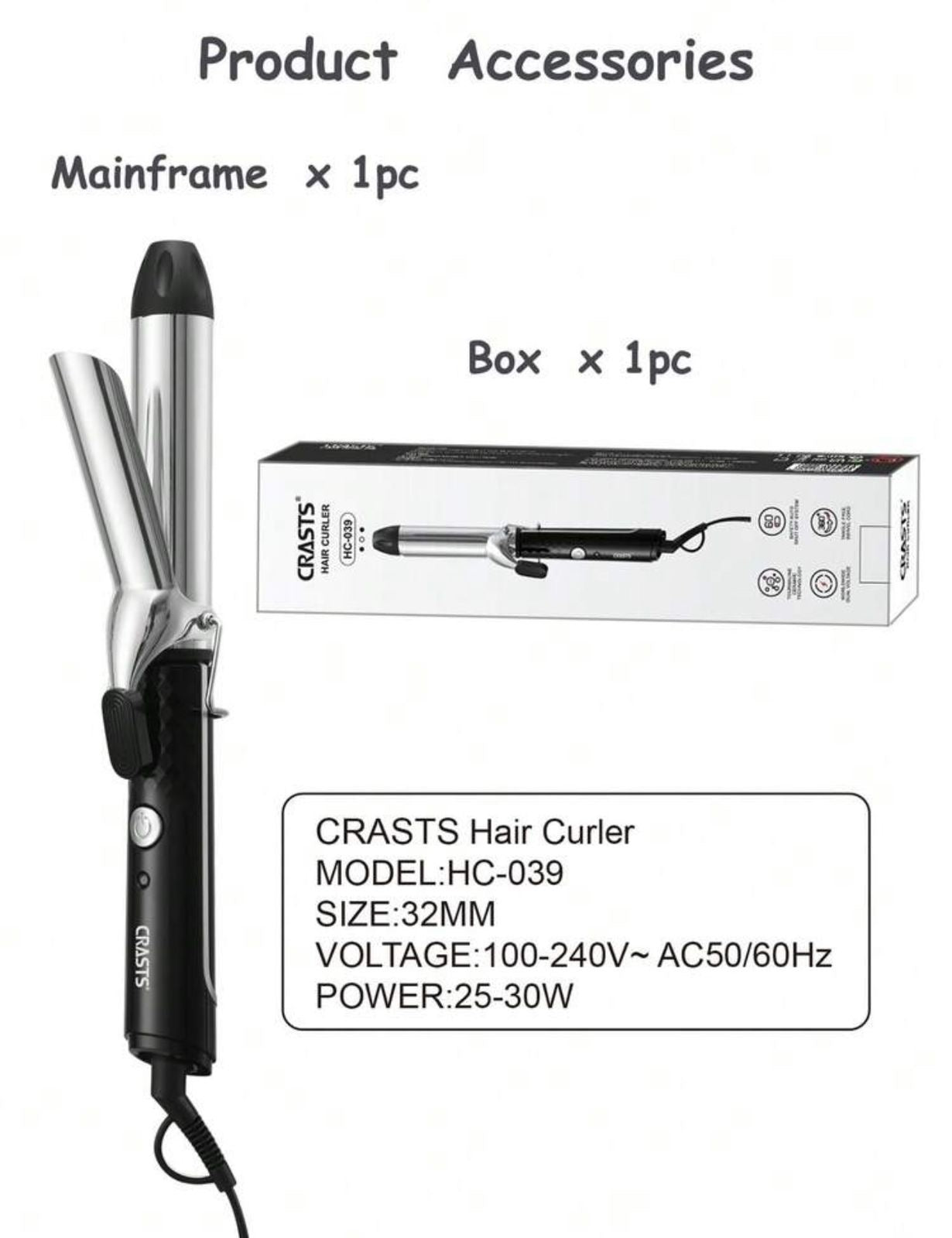 CRASTS hair curler
