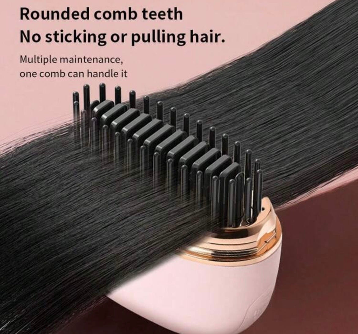 Rechargeable mini portable hair straightener