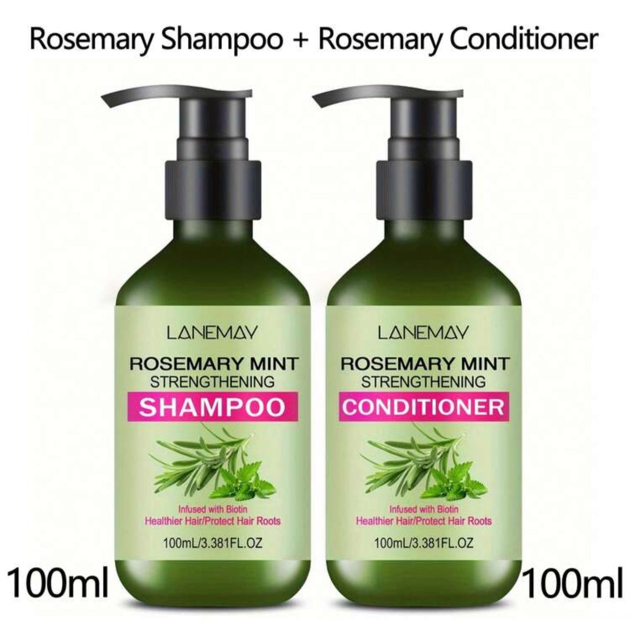Rosemary Shampoo + Conditioner